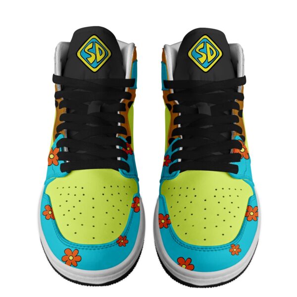 Tubopro Scooby-Doo AJ1 High Sneakers Shoes For Men And Women - Image 2
