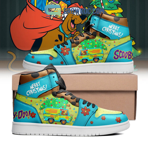 Tubopro Scooby Doo AJ1 High Sneakers Shoes For Men And Women