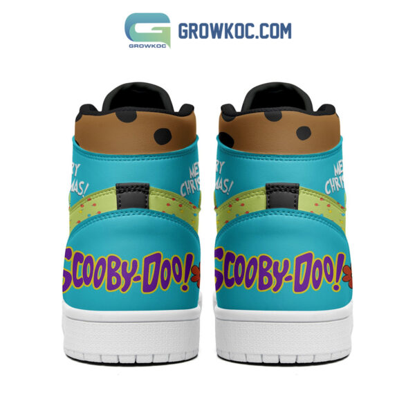 Tubopro Scooby Doo AJ1 High Sneakers Shoes For Men And Women - Image 2
