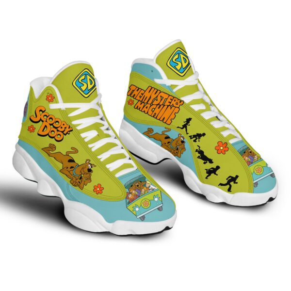 Tubopro Scooby-Doo AJ13 Sneakers Shoes For Men And Women - Image 3