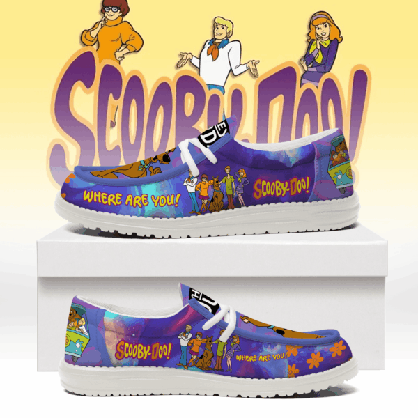 Tubopro Scooby-Doo Personalized Hey Dude Shoes For Men And Women - Image 2
