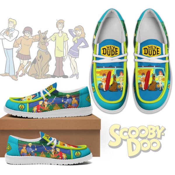 Tubopro Scooby-Doo Personalized Hey Dude Shoes For Men And Women