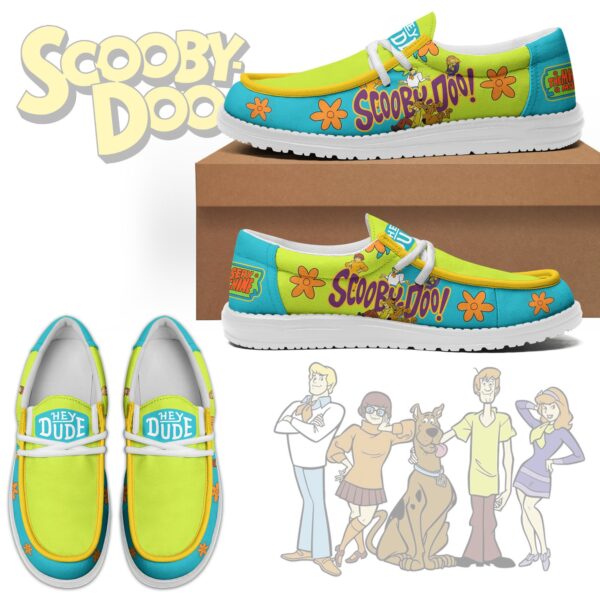 Tubopro Scooby-Doo Personalized Hey Dude Shoes For Men And Women
