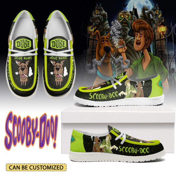 Tubopro Scooby Doo Personalized Hey Dude Shoes For Men And Women