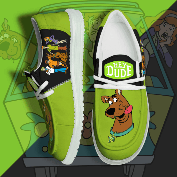 Tubopro Scooby-Doo Personalized Hey Dude Shoes For Men And Women