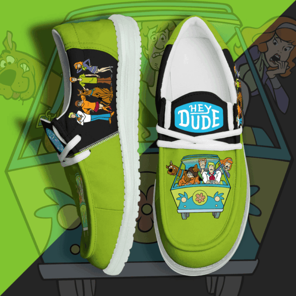 Tubopro Scooby-Doo Personalized Hey Dude Shoes For Men And Women