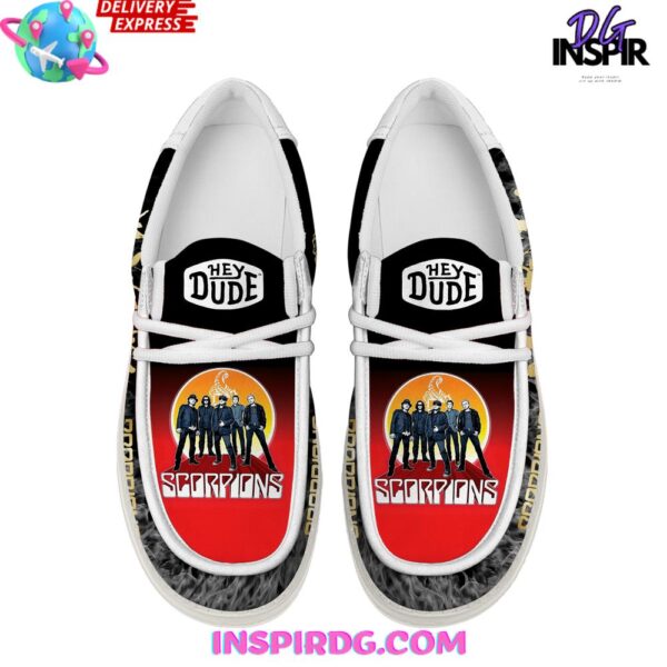 Tubopro Scorpions Rockband Personalized Hey Dude Shoes For Men And Women - Image 2