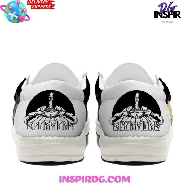 Tubopro Scorpions Rockband Personalized Hey Dude Shoes For Men And Women - Image 5