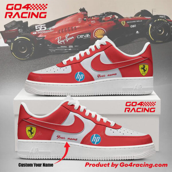 Tubopro Scuderia Ferrari Air Low-Top Sneakers Shoes For Men And Women