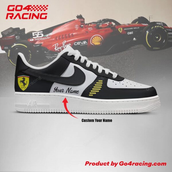 Tubopro Scuderia Ferrari Air Low-Top Sneakers Shoes For Men And Women - Image 3