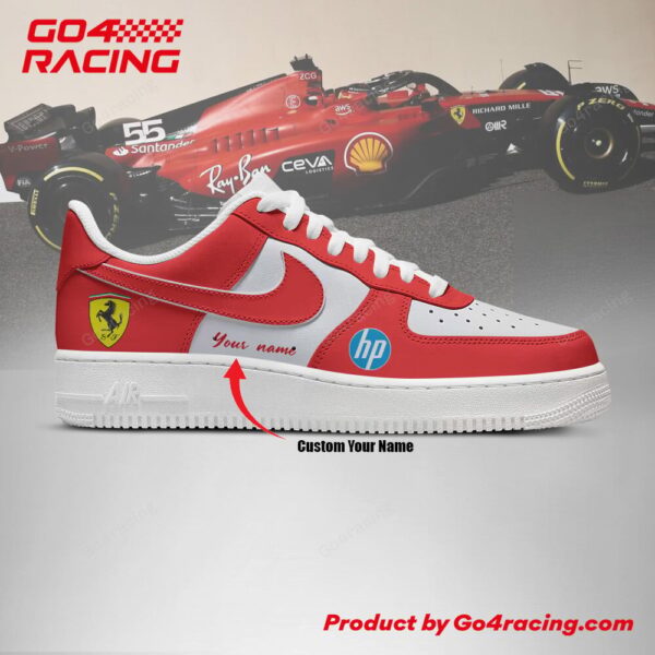 Tubopro Scuderia Ferrari Air Low-Top Sneakers Shoes For Men And Women - Image 3