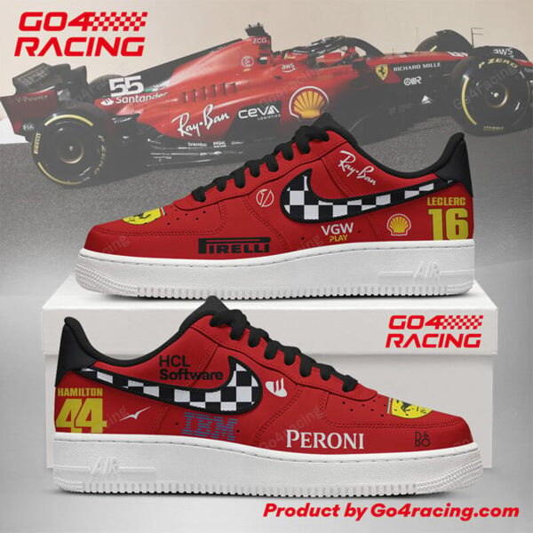 Tubopro Scuderia Ferrari Air Low-Top Sneakers Shoes For Men And Women
