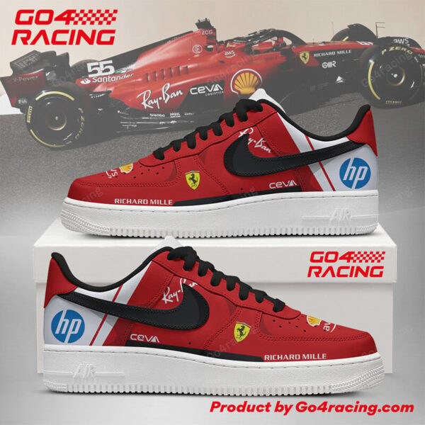 Tubopro Scuderia Ferrari Air Low-Top Sneakers Shoes For Men And Women