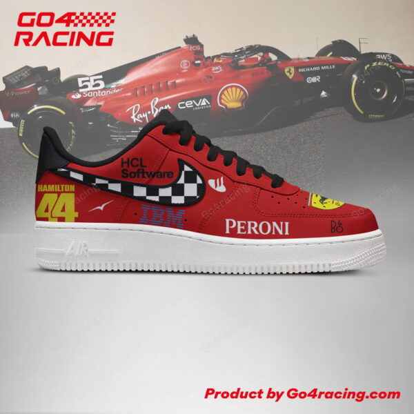 Tubopro Scuderia Ferrari Air Low-Top Sneakers Shoes For Men And Women - Image 3