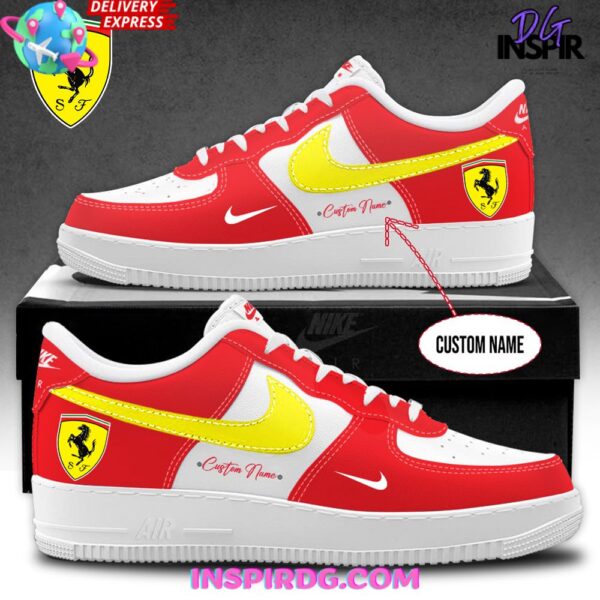 Tubopro Scuderia Ferrari Air Low-Top Sneakers Shoes For Men And Women
