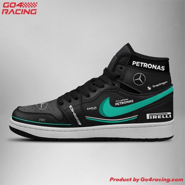 Tubopro Scuderia Ferrari Formula AJ1 High Sneakers Shoes For Men And Women - Image 2