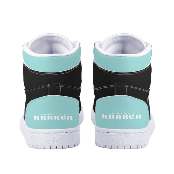 Tubopro Seattle Kraken AJ1 High Sneakers Shoes For Men And Women - Image 4