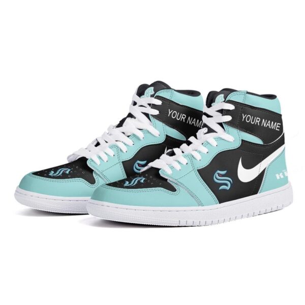 Tubopro Seattle Kraken AJ1 High Sneakers Shoes For Men And Women
