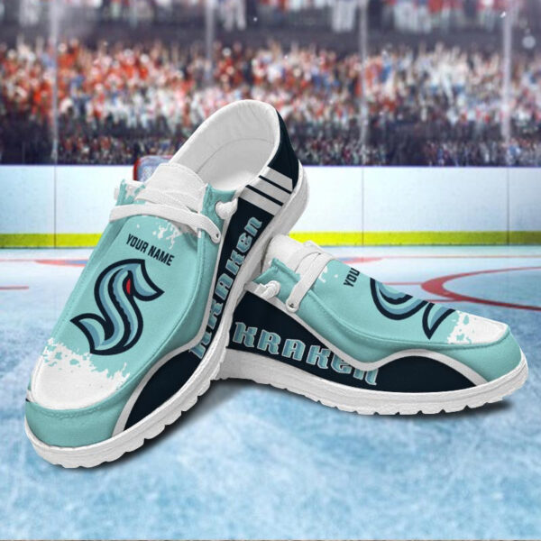 Tubopro Seattle Kraken Hey Dude Shoes For Men And Women