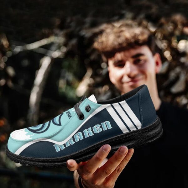 Tubopro Seattle Kraken Hey Dude Shoes For Men And Women - Image 4