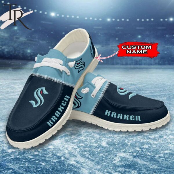 Tubopro Seattle Kraken Personalized Hey Dude Shoes For Men And Women - Image 5
