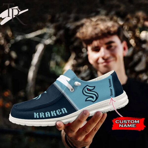 Tubopro Seattle Kraken Personalized Hey Dude Shoes For Men And Women - Image 6