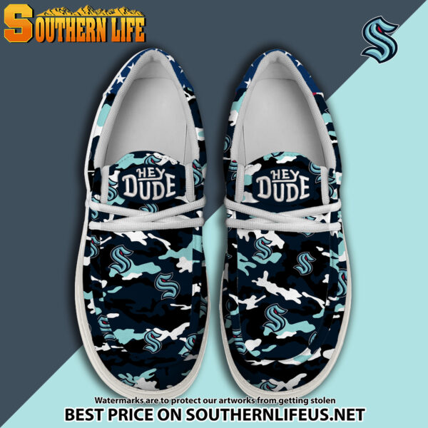 Tubopro Seattle Kraken Personalized Hey Dude Shoes For Men And Women