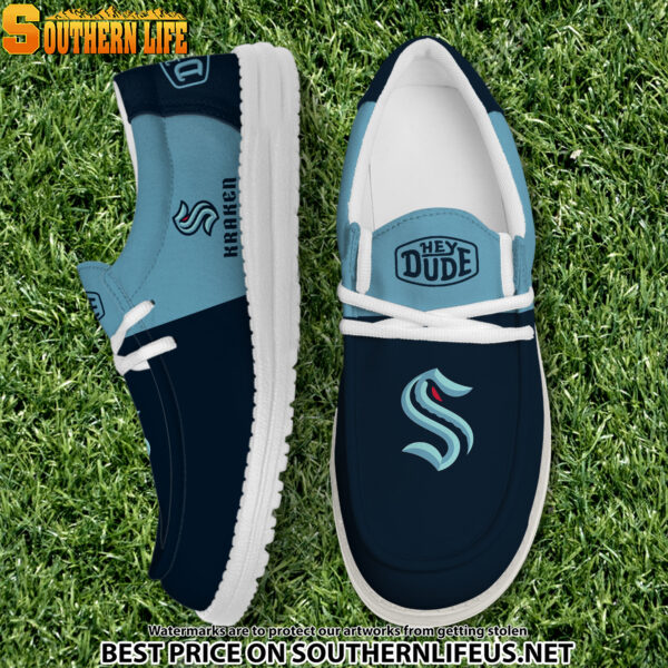 Tubopro Seattle Kraken Personalized Hey Dude Shoes For Men And Women