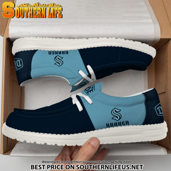 Tubopro Seattle Kraken Personalized Hey Dude Shoes For Men And Women - Image 3