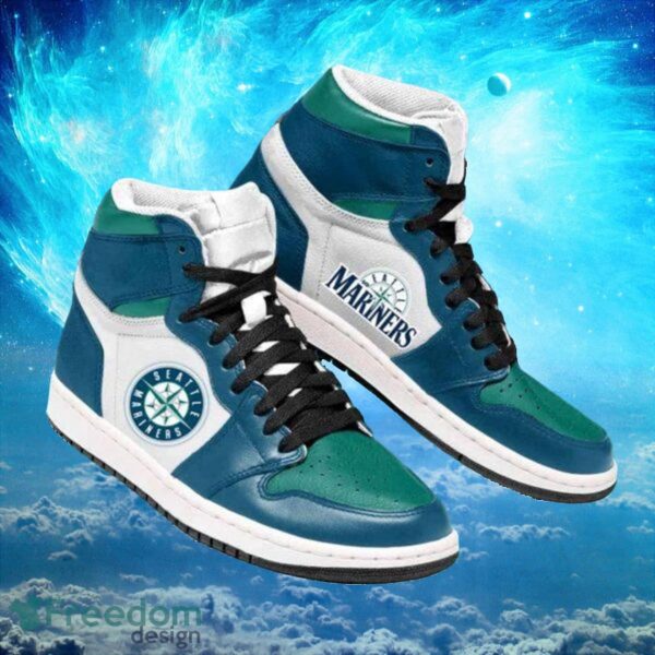 Tubopro Seattle Mariners AJ1 High Sneakers Shoes For Men And Women