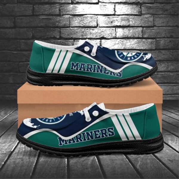 Tubopro Seattle Mariners Hey Dude Shoes For Men And Women - Image 6