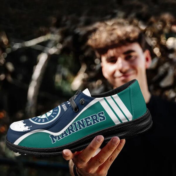 Tubopro Seattle Mariners Hey Dude Shoes For Men And Women - Image 4