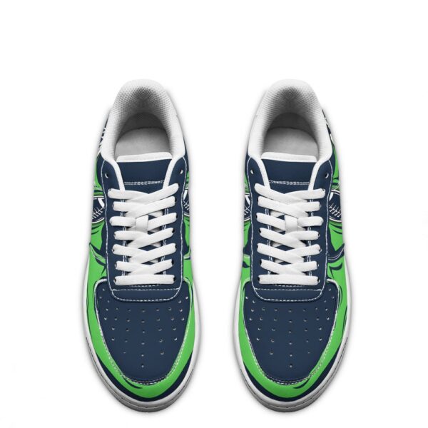 Tubopro Seattle Seahawks Air Low-Top Sneakers Shoes For Men And Women - Image 3