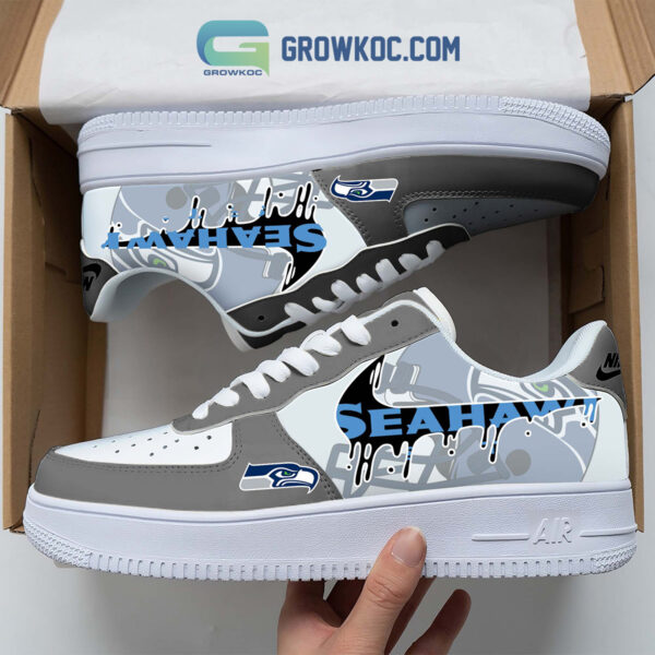 Tubopro Seattle Seahawks Air Low-Top Sneakers Shoes For Men And Women - Image 3