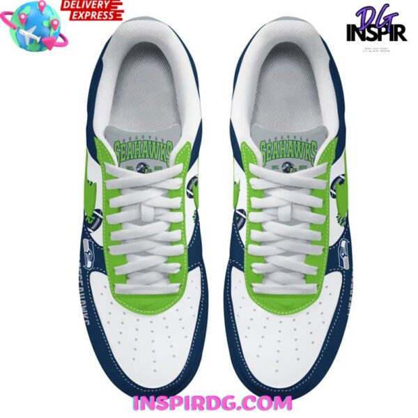 Tubopro Seattle Seahawks Air Low-Top Sneakers Shoes For Men And Women - Image 3