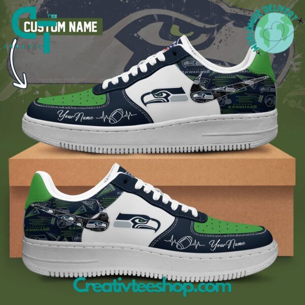 Tubopro Seattle Seahawks Air Low-Top Sneakers Shoes For Men And Women