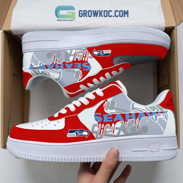 Tubopro Seattle Seahawks Air Low-Top Sneakers Shoes For Men And Women - Image 2