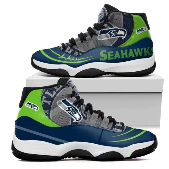 Tubopro Seattle Seahawks AJ13 Sneakers Shoes For Men And Women