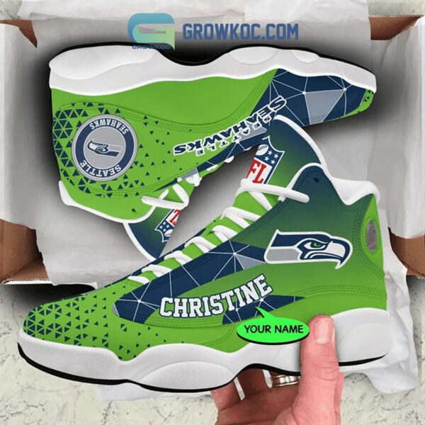 Tubopro Seattle Seahawks AJ13 Sneakers Shoes For Men And Women