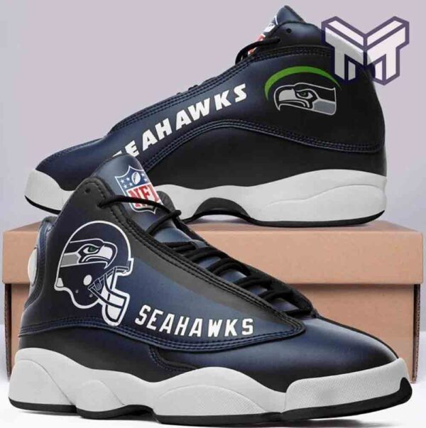 Tubopro Seattle Seahawks AJ13 Sneakers Shoes For Men And Women