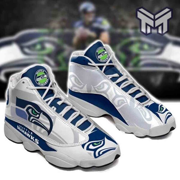 Tubopro Seattle Seahawks AJ13 Sneakers Shoes For Men And Women