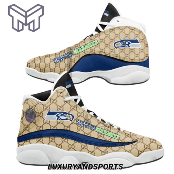Tubopro Seattle Seahawks AJ13 Sneakers Shoes For Men And Women