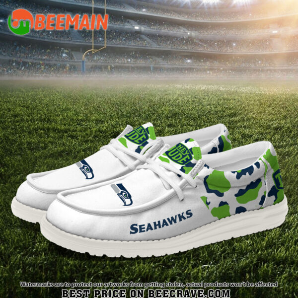Tubopro Seattle Seahawks Hey Dude Shoes For Men And Women - Image 2
