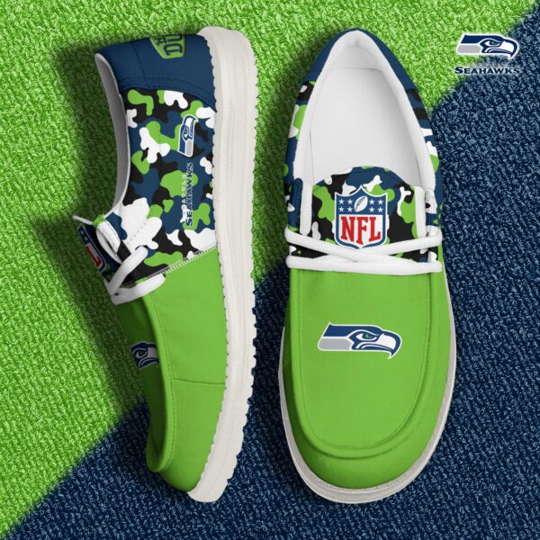 Tubopro Seattle Seahawks Hey Dude Shoes For Men And Women