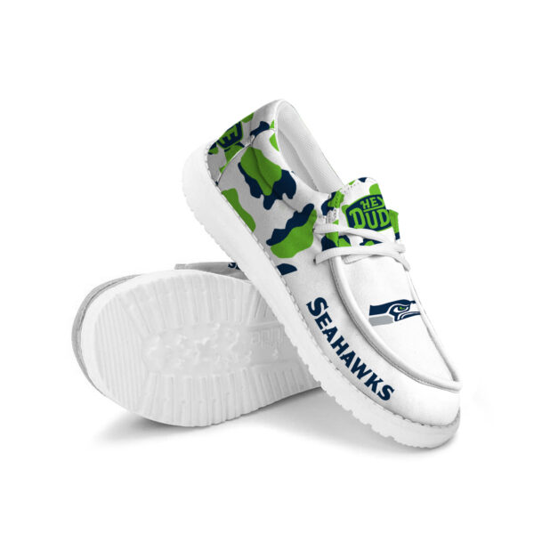 Tubopro Seattle Seahawks Hey Dude Shoes For Men And Women - Image 4