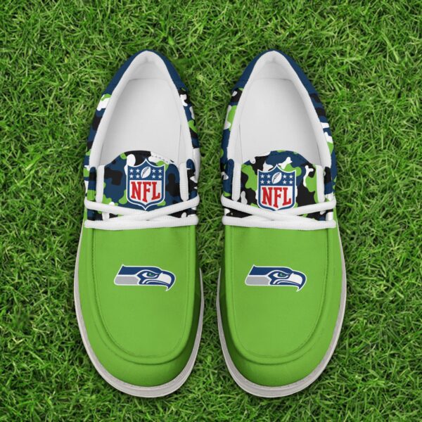 Tubopro Seattle Seahawks Hey Dude Shoes For Men And Women - Image 5