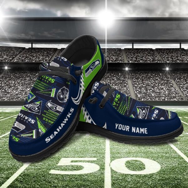 Tubopro Seattle Seahawks Hey Dude Shoes For Men And Women - Image 2