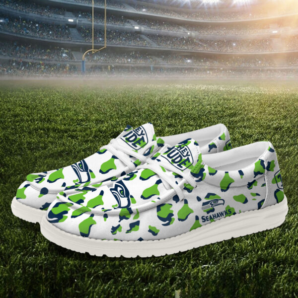 Tubopro Seattle Seahawks Hey Dude Shoes For Men And Women Ver2 - Image 3