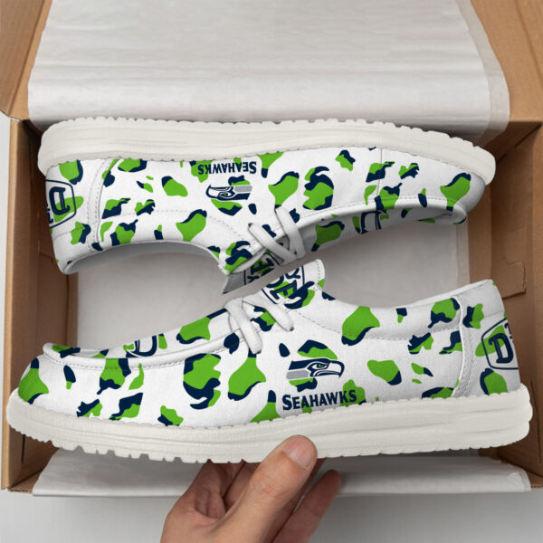Tubopro Seattle Seahawks Hey Dude Shoes For Men And Women Ver2 - Image 4