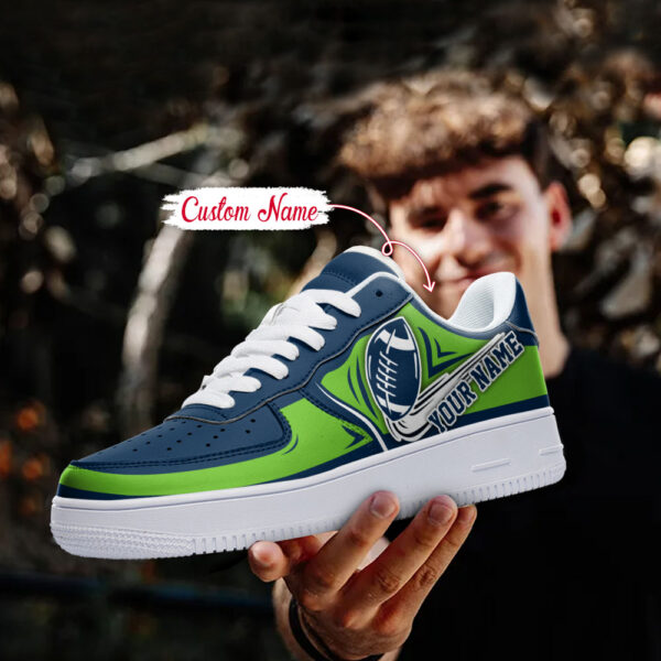Tubopro Seattle Seahawks NFL Air Low-Top Sneakers Shoes For Men And Women